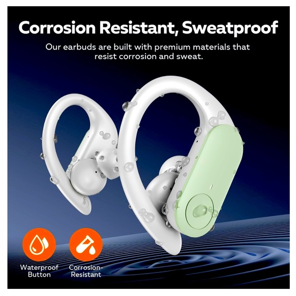 Nutshell Wireless Earbuds, 12H Nonstop, Customized App, Deep Bass, Clear Calls, - Picture 7 of 9